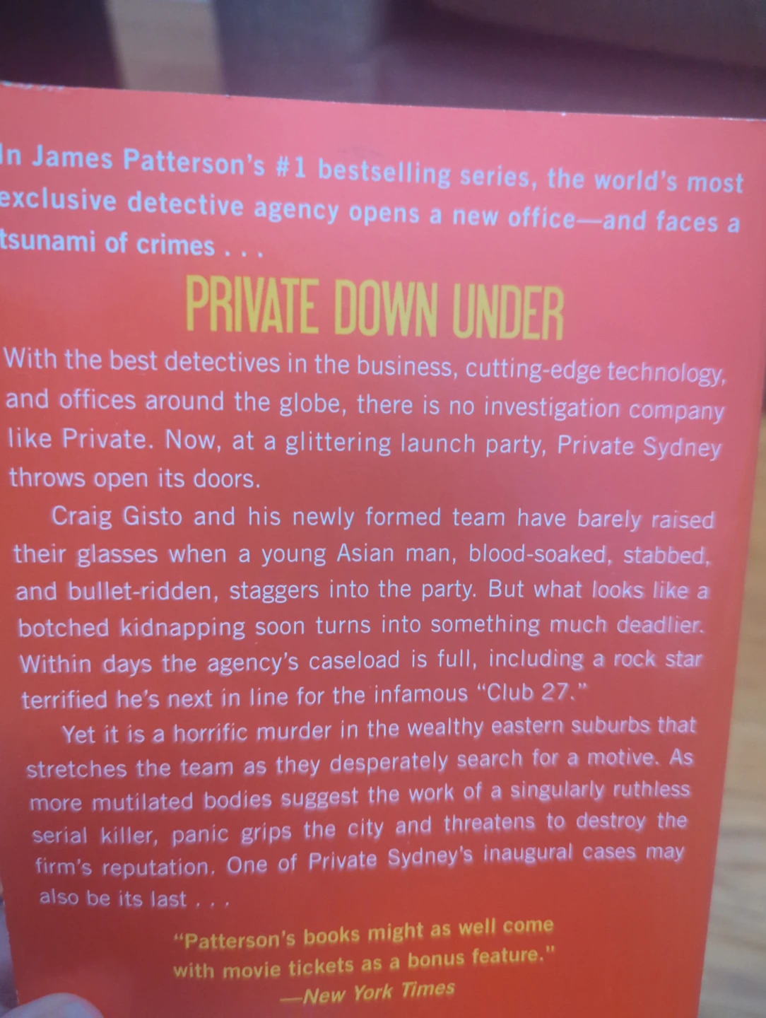 Private Down Under by James Patterson and Michael White - photo 2