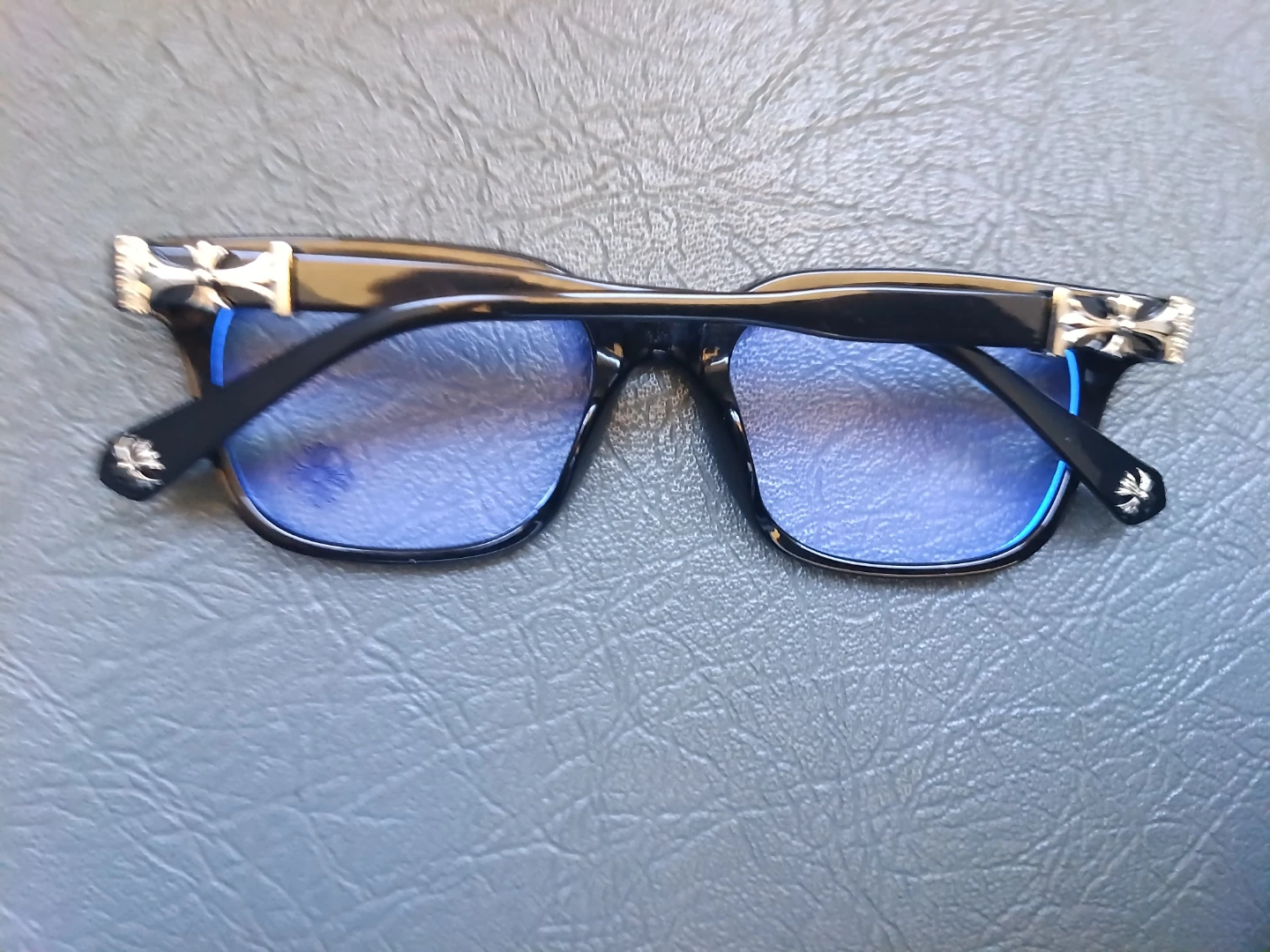 Chrome Hearts Style Blue Light Glasses - photo 3