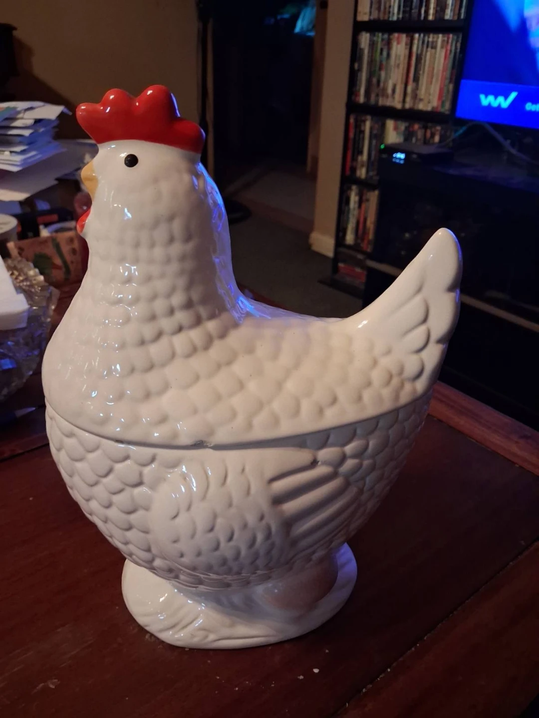 Gallery Originals Ceramic Chicken Cookie Jar - photo 2