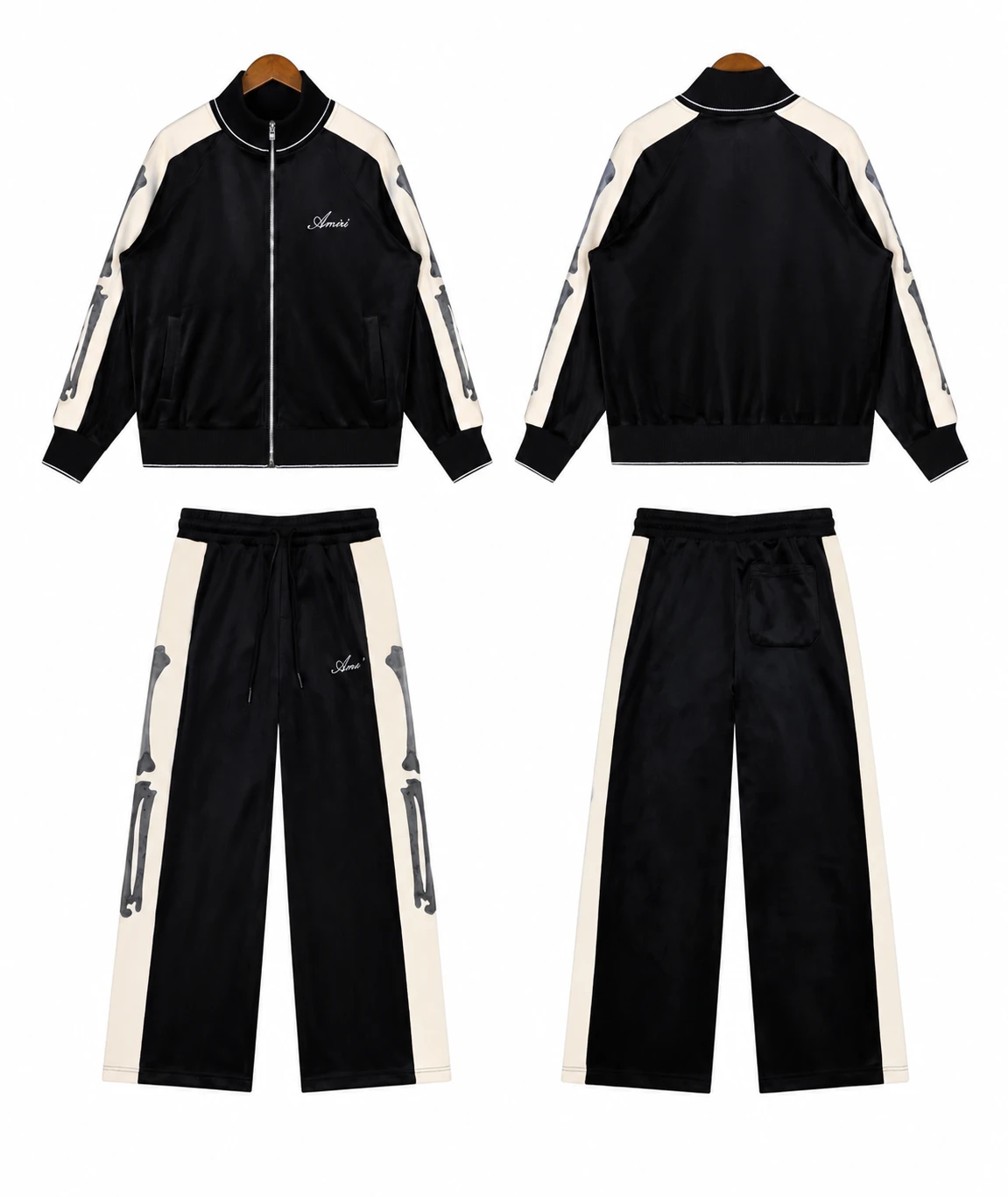 Amiri Skeleton Tracksuit Set