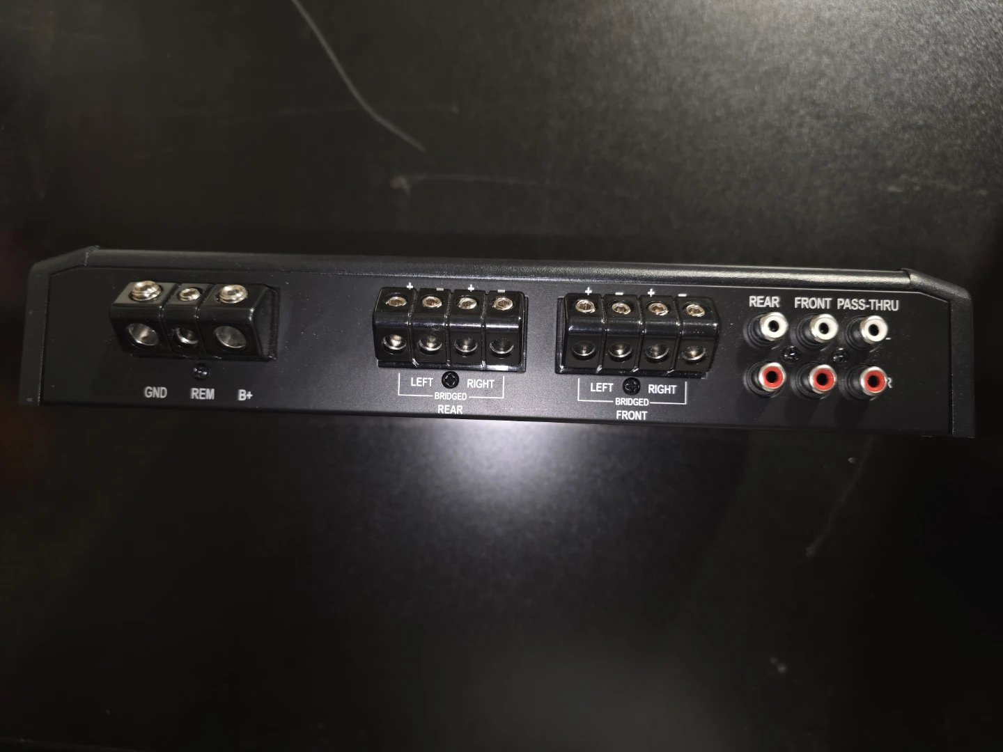 600 Watts 4 channel Class D car amplifier,  Rockford Fosgate - photo 3