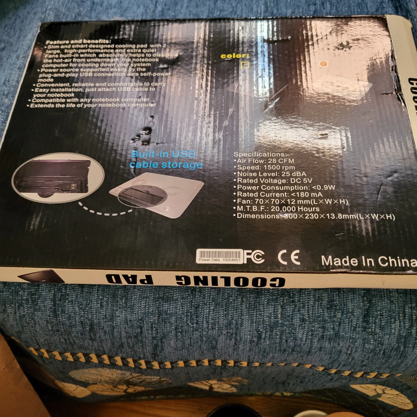 USB Laptop Cooling Pad - photo 5