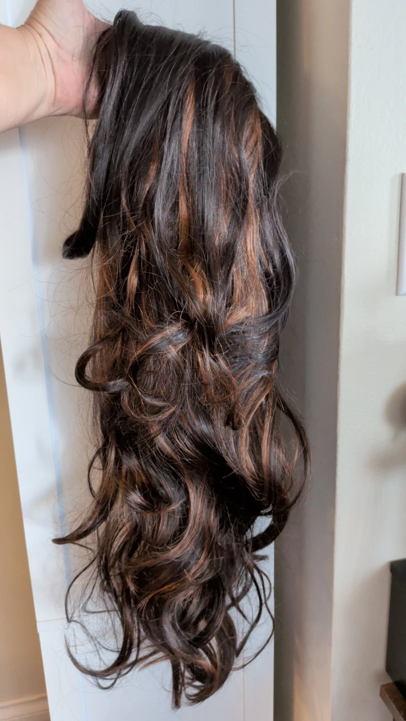26-inch Mixed Brown Hair Extension/wig - photo 2