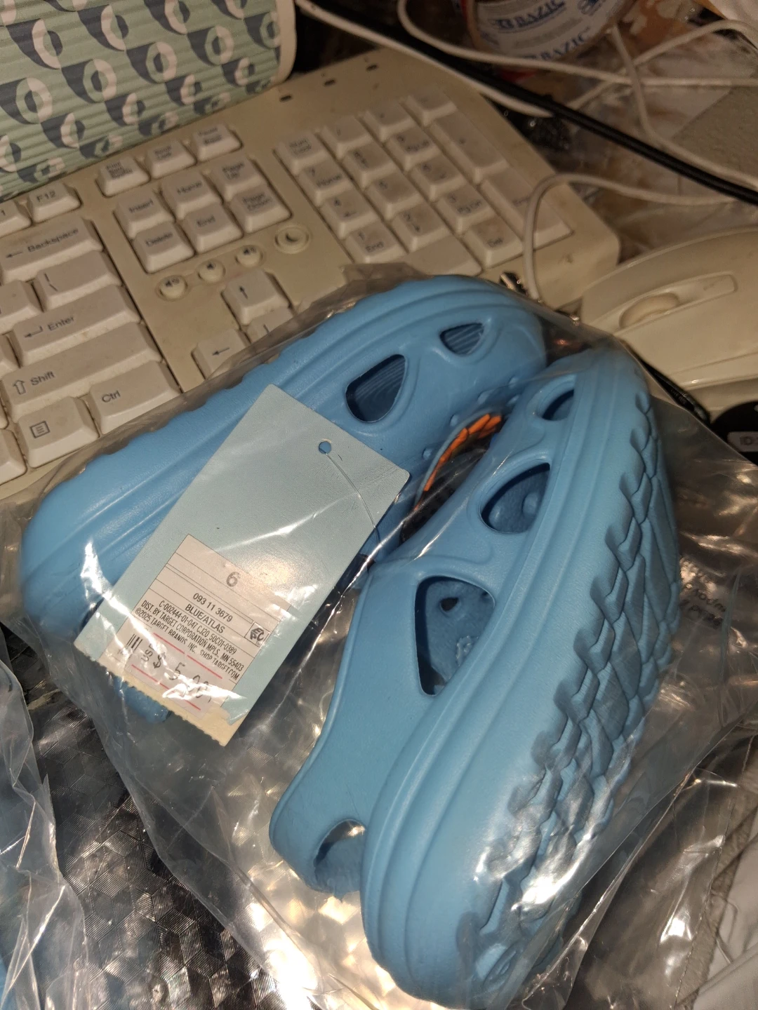 Cat & Jack Toddler Blue Sandals Size 6 - photo 4