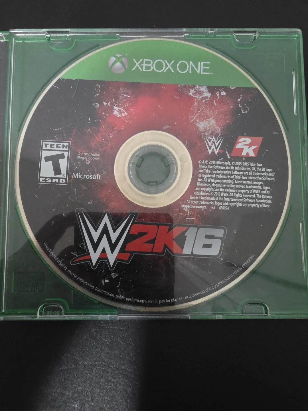 WWE 2K16 for Xbox One