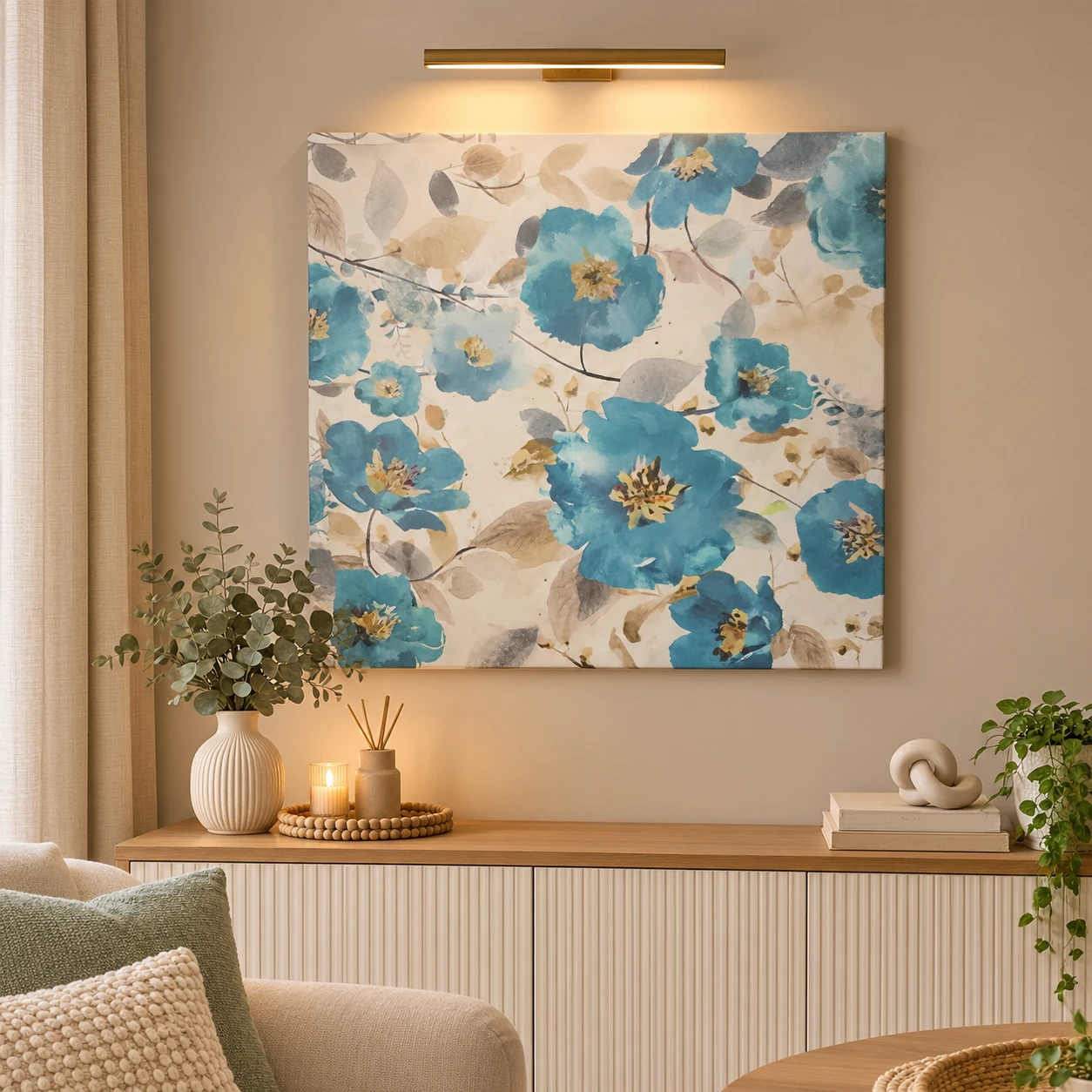Floral Canvas Wall Art