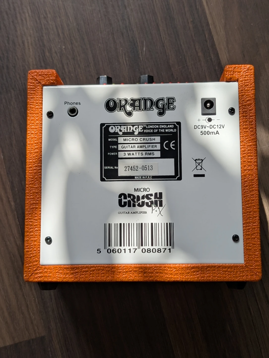 Orange Micro Crush PiX Guitar Amplifier - photo 4