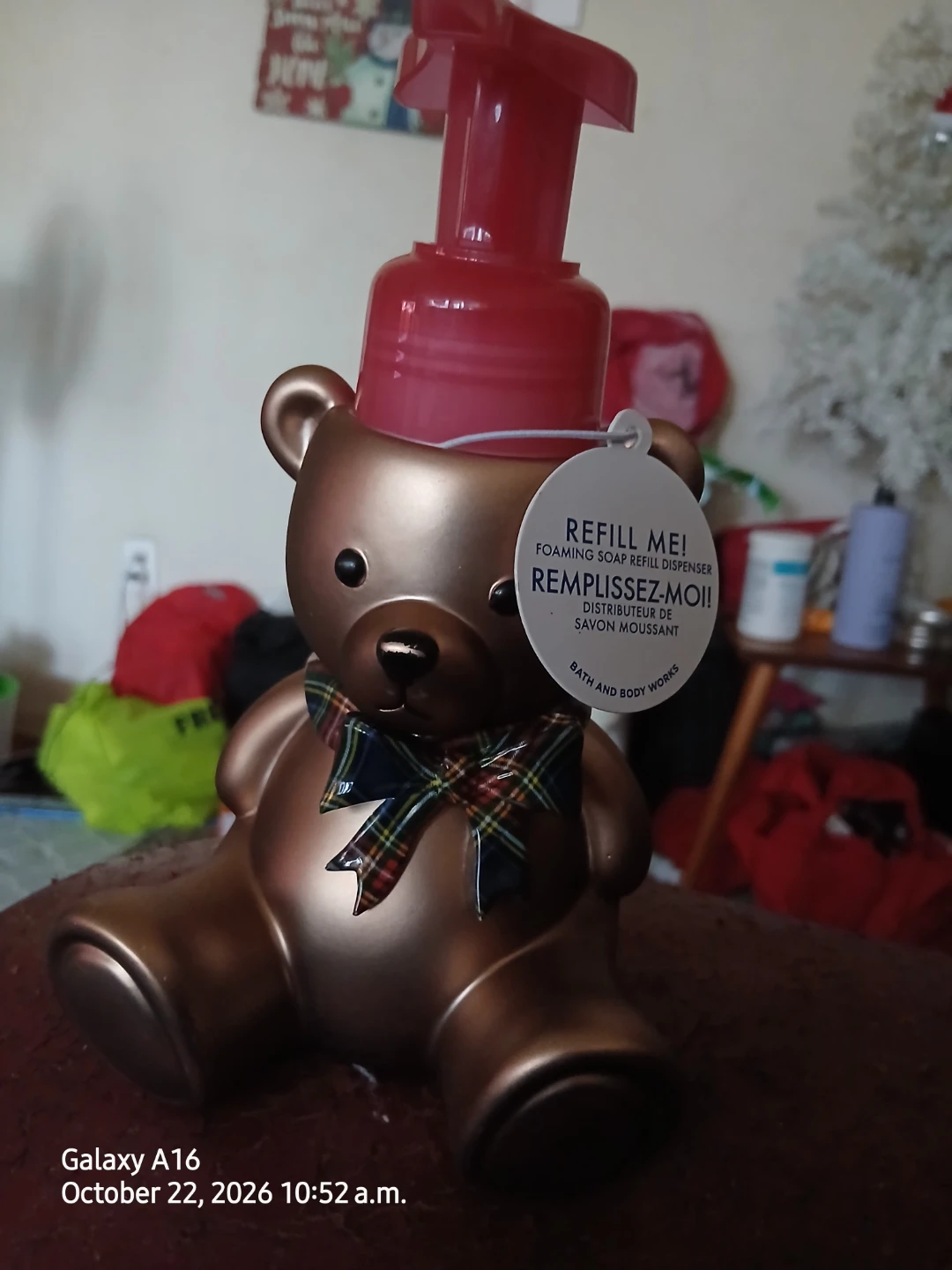 Bath and Body Works Bear Foaming Soap Dispenser