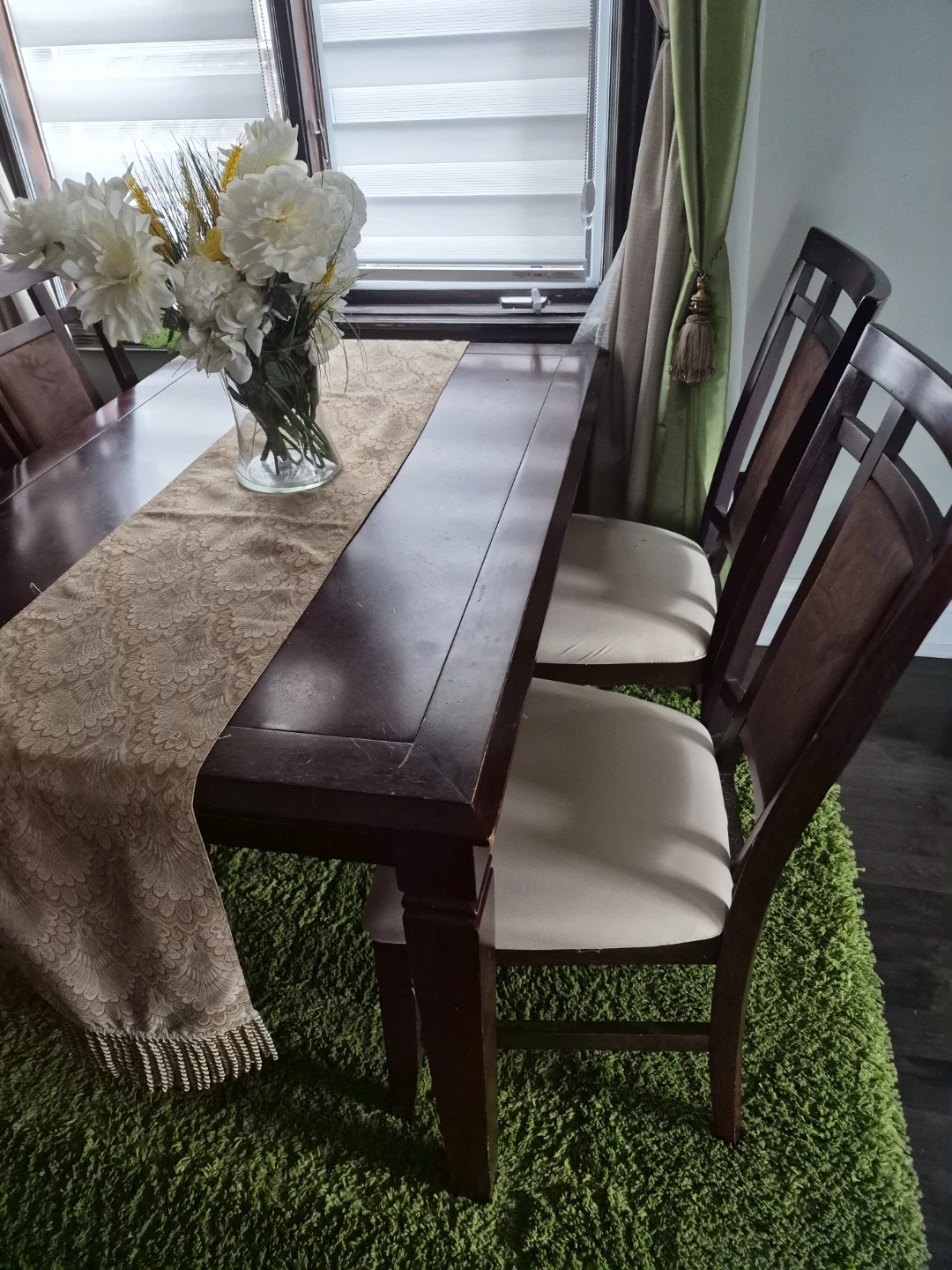 Dinette set with 8 chairs