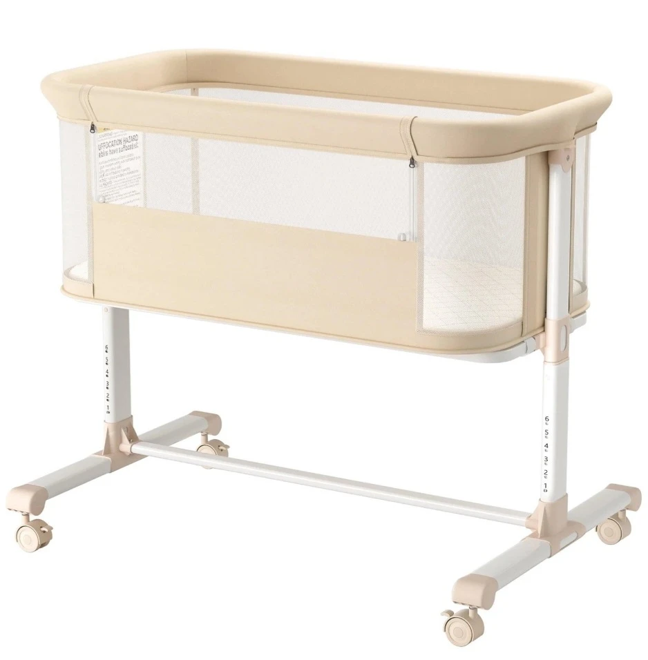 Baby Bedside Bassinet Crib 0-6 Months