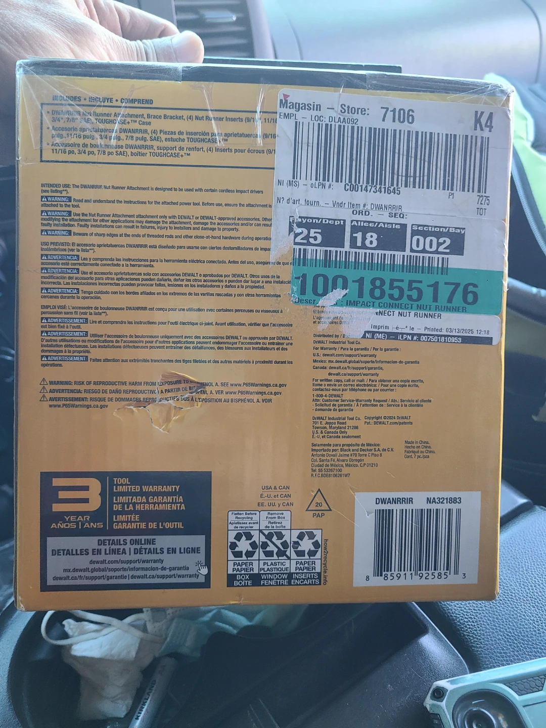 DEWALT Impact Connect Nut Runner Attachment - photo 2