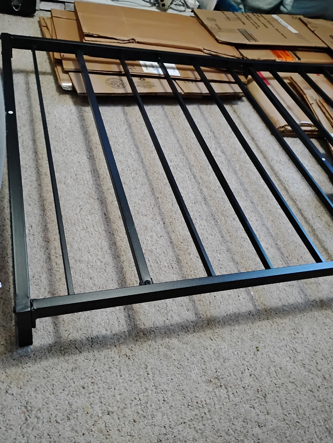 Twin Black Metal Bed Frame - photo 4