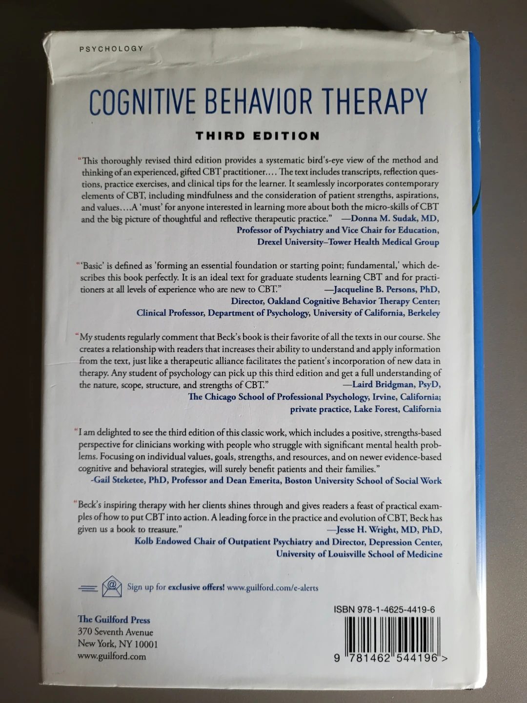 Cognitive Behavior Therapy: Basics and Beyond 3rd Ed - photo 3