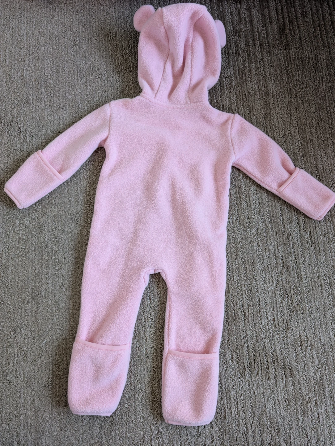 Bass Pro Shops Infant Pink Fleece Coverall (6 months) - photo 2