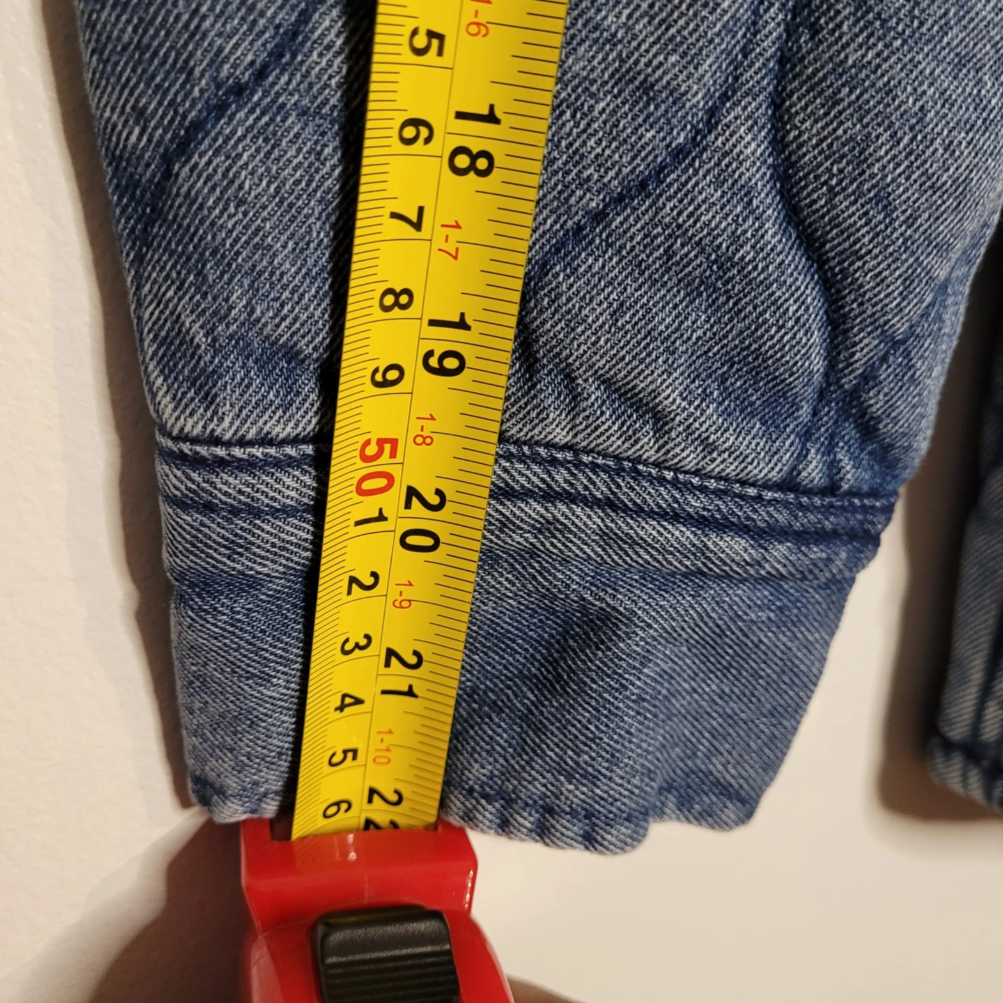 Quilted Denim Shirt Jacket - photo 4