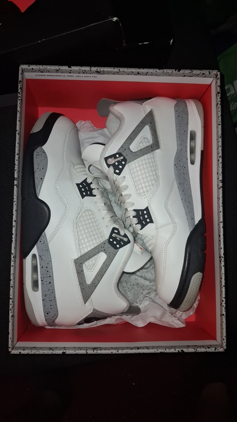 Nike Air Jordan 4 White Cement