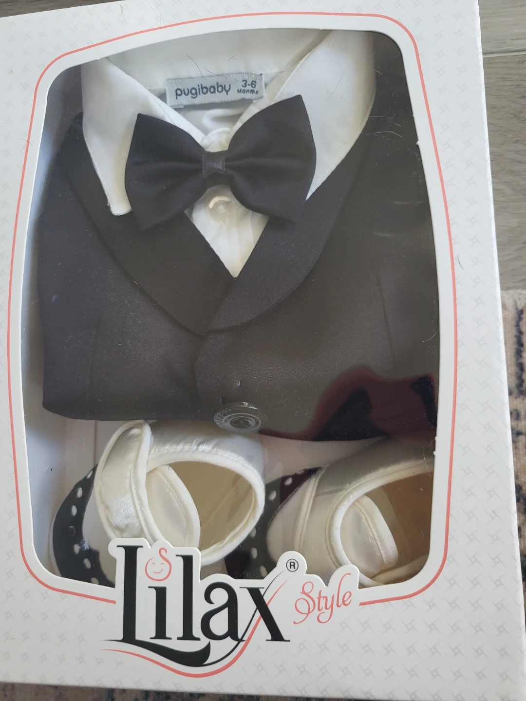 Lilax Baby Boy Gentleman Outfit Set 3-6 Months