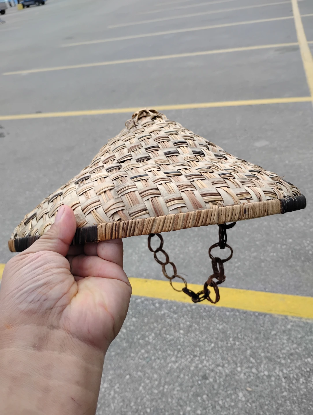 Woven Straw Salakot Hat from Philippines