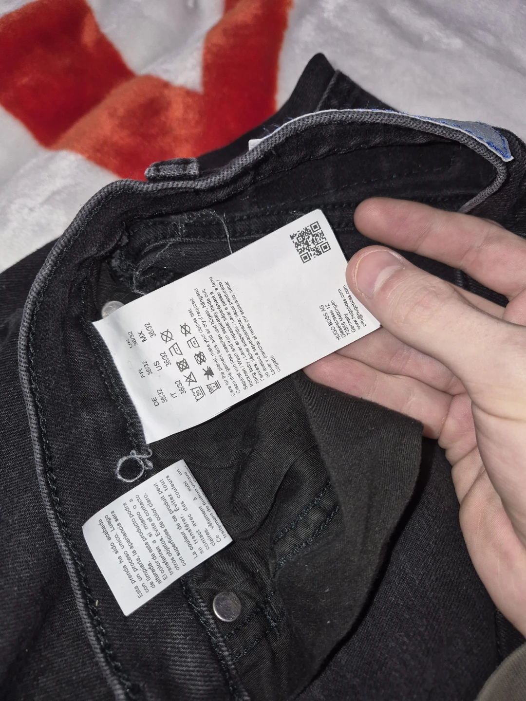 HUGO Zane Jeans Black - photo 3