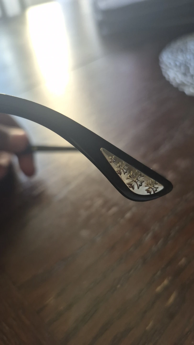 Chrome Hearts Black Eyeglasses - photo 5