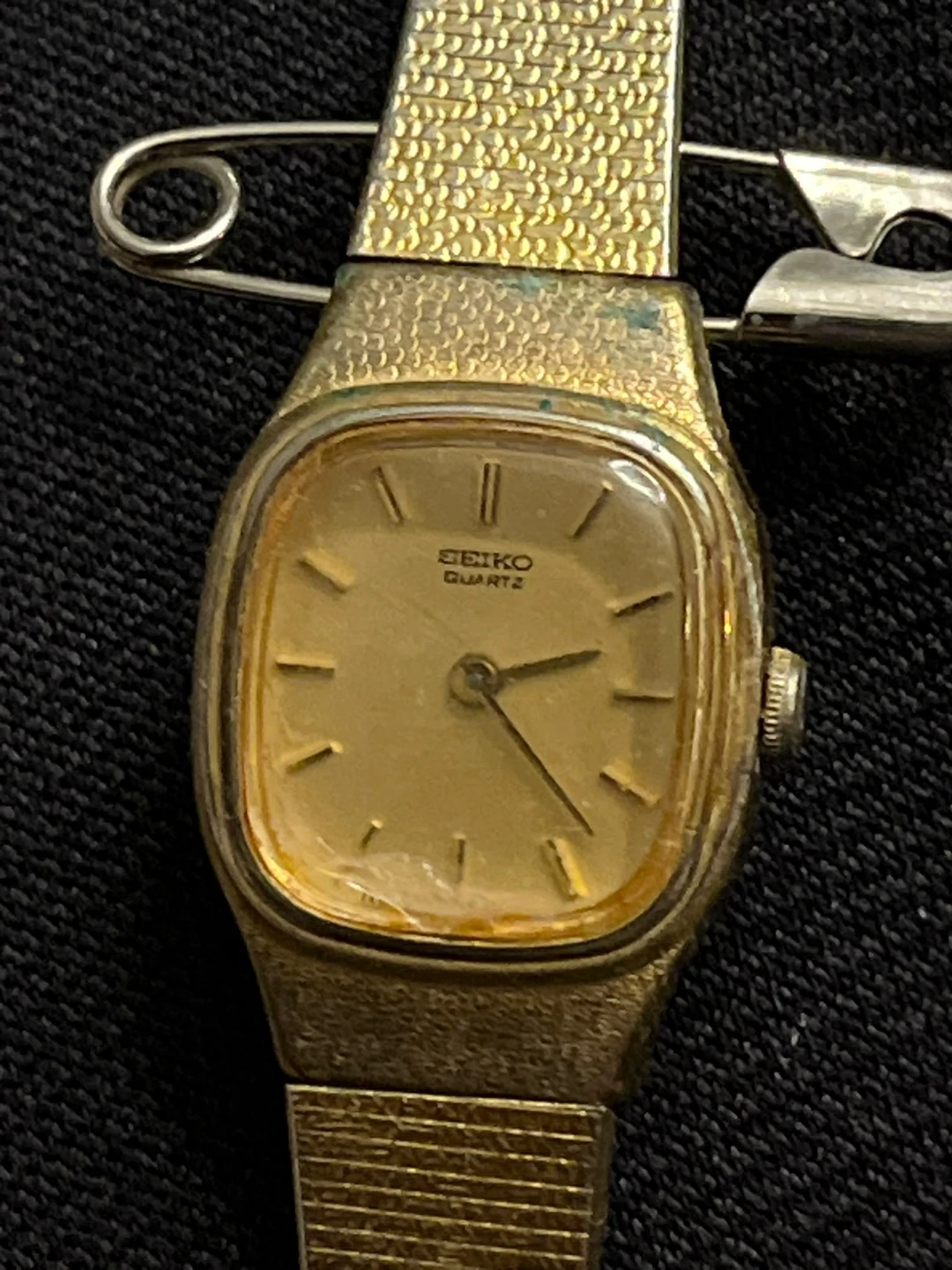 Seiko Quartz Gold-Tone Watch