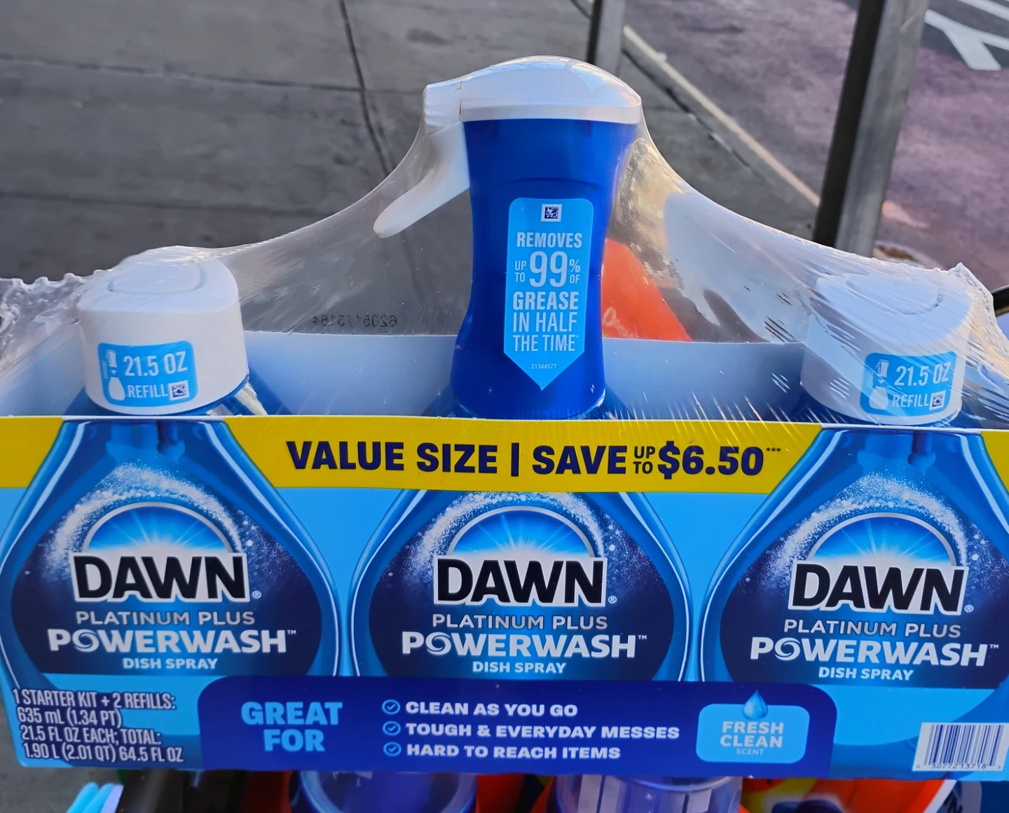 Dawn Platinum Plus Powerwash Dish Spray Starter Kit