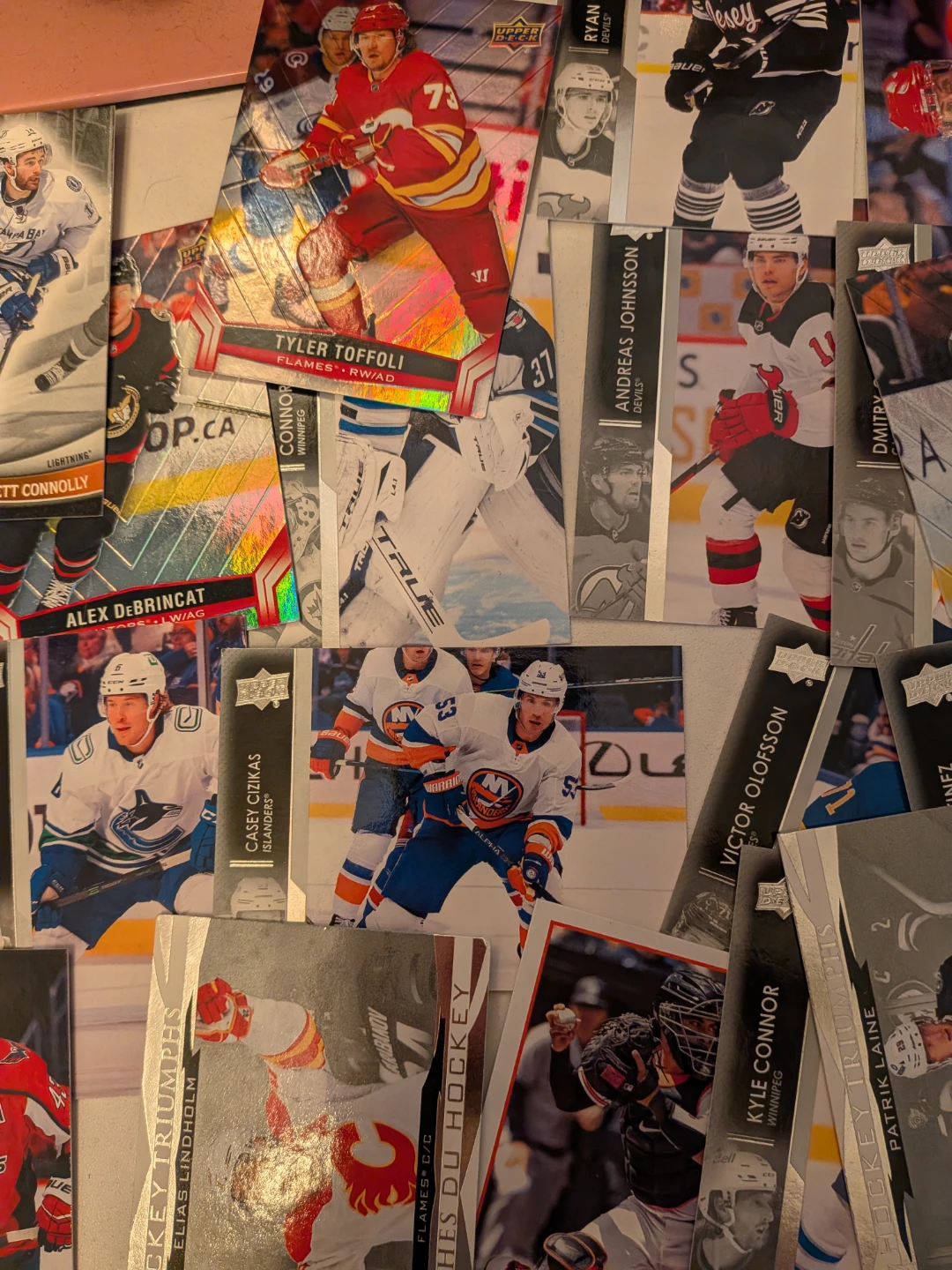 Collection of NHL Upper Deck Hockey Trading Cards - photo 2