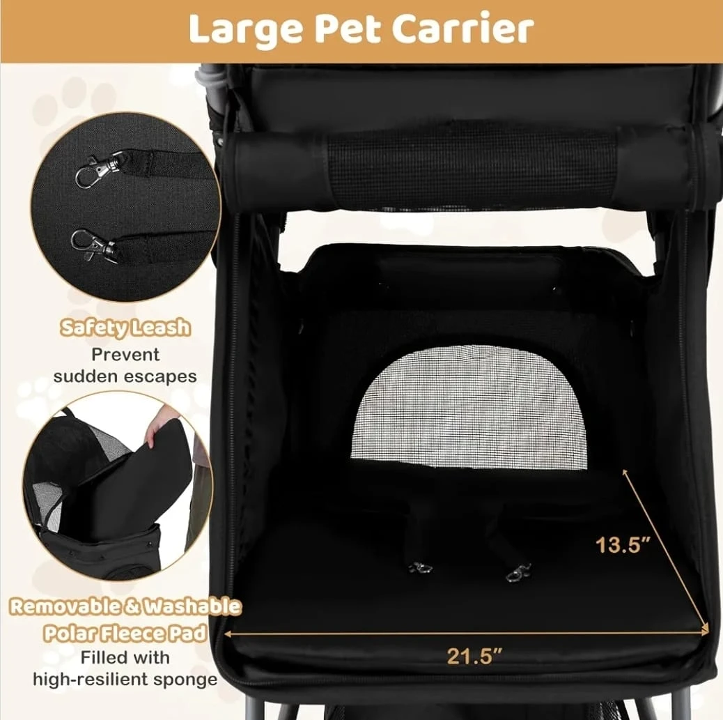 Petsite Large Pet Stroller - photo 3