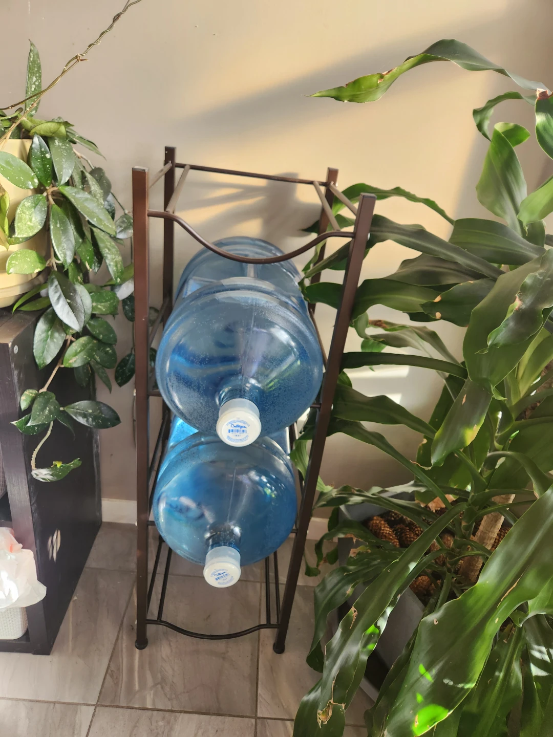 4 tier bottle rack