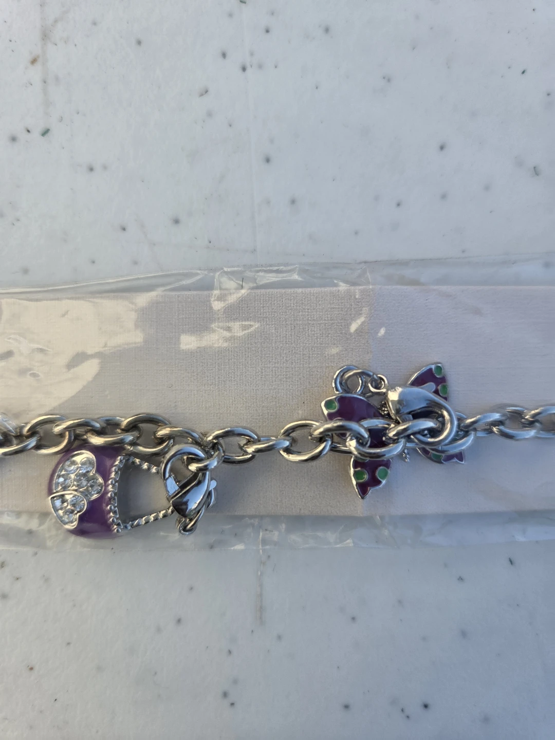Charm Bracelet and Teddy Bear Necklace Set - photo 4