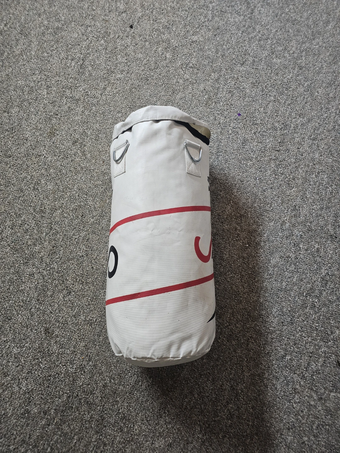 Heavy Duty White Punching Bag - photo 4
