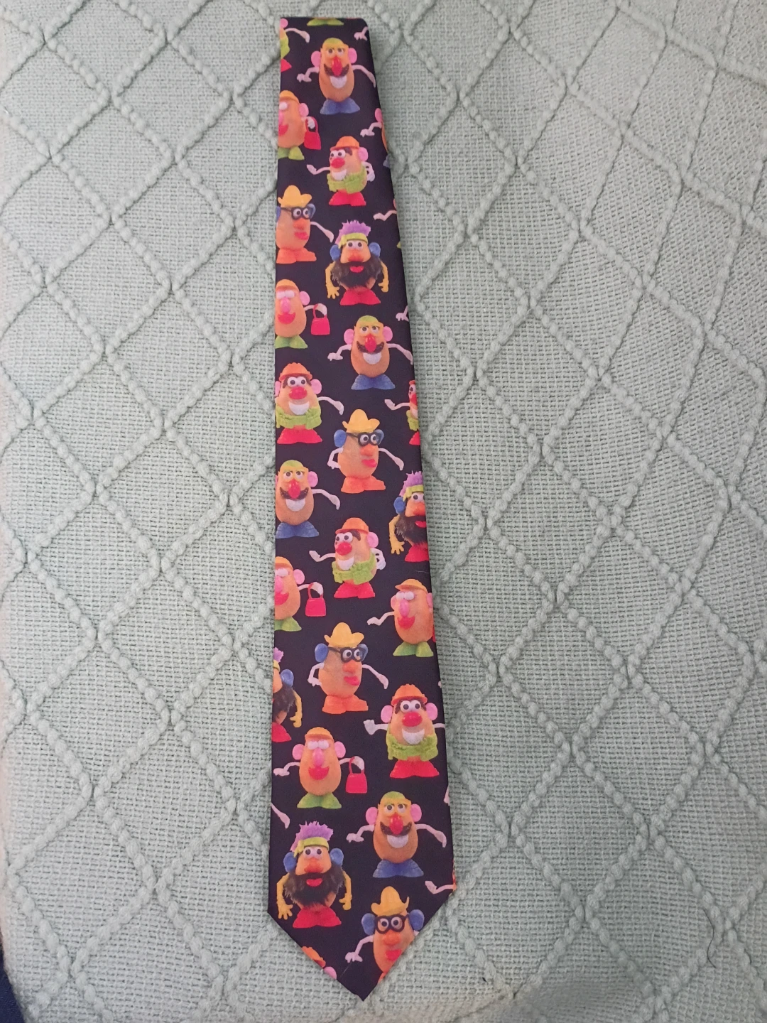 Vintage Ralph Marlin Mr. Potato Head Tie