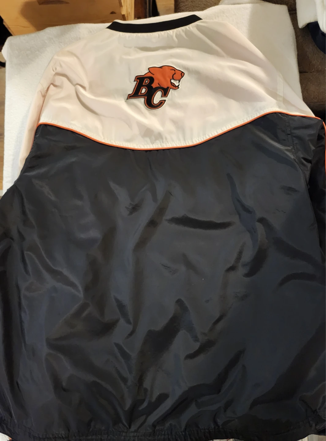 Reebok BC Lions CFL Windbreaker - photo 3