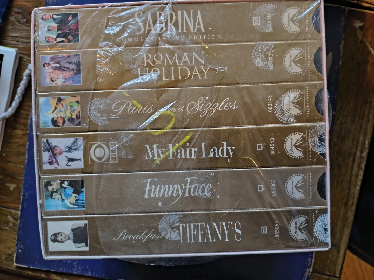 NEW 6pc Audrey Hepburn Collection VHS Set - photo 3