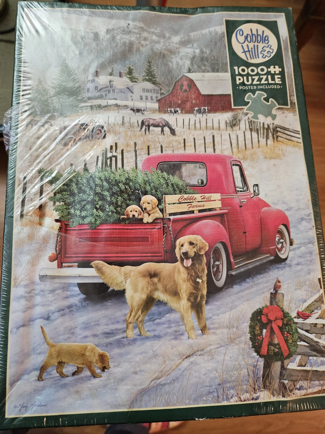 Vintage new Cobble Hill 1000 Piece Jigsaw Puzzle