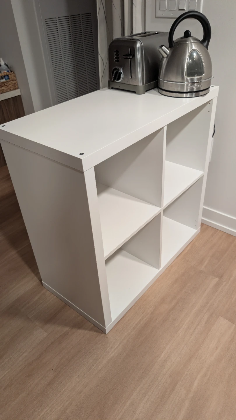 IKEA KALLAX Shelf Unit (2x2 / 4-Cube) – White - photo 3