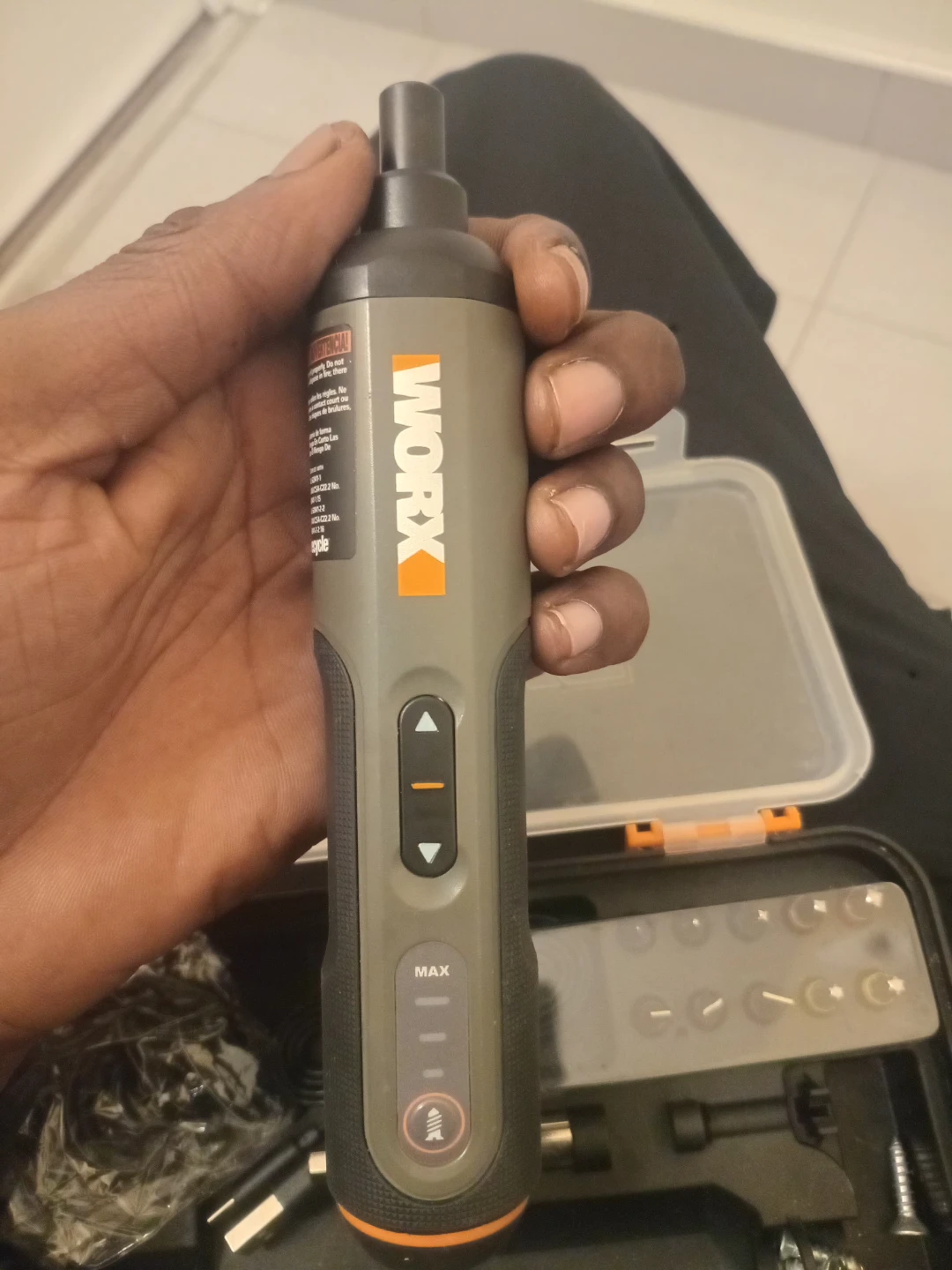 WORX WX240L 4V Cordless Screwdriver - photo 3