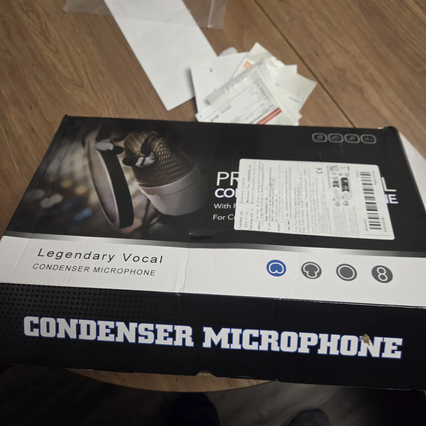 Legendary Vocal Condenser Microphone Set