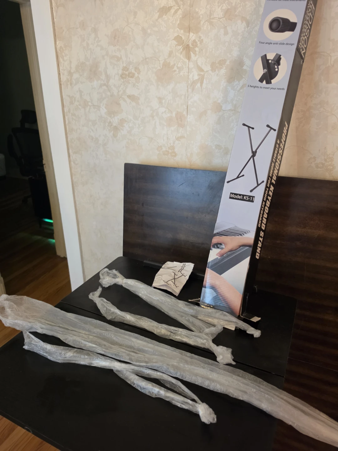 Edison Professional KS-11 Adjustable Keyboard Stand — Like New - photo 5