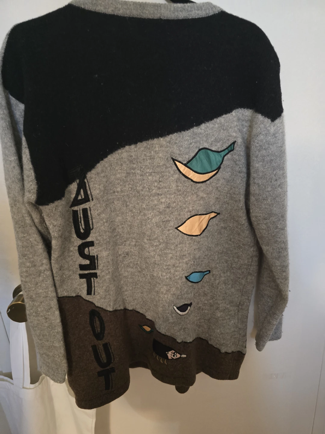 Vintage T-1993 Graphic Knit Sweater - photo 3