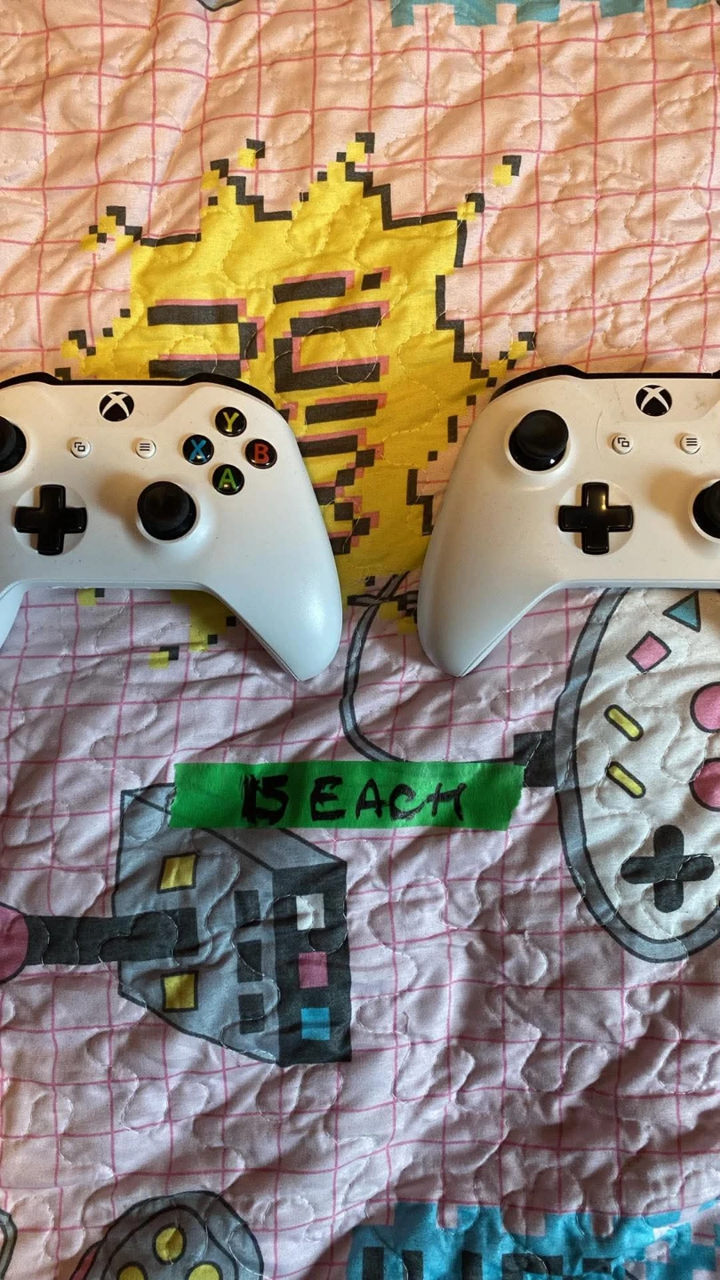Two xbox one remotes