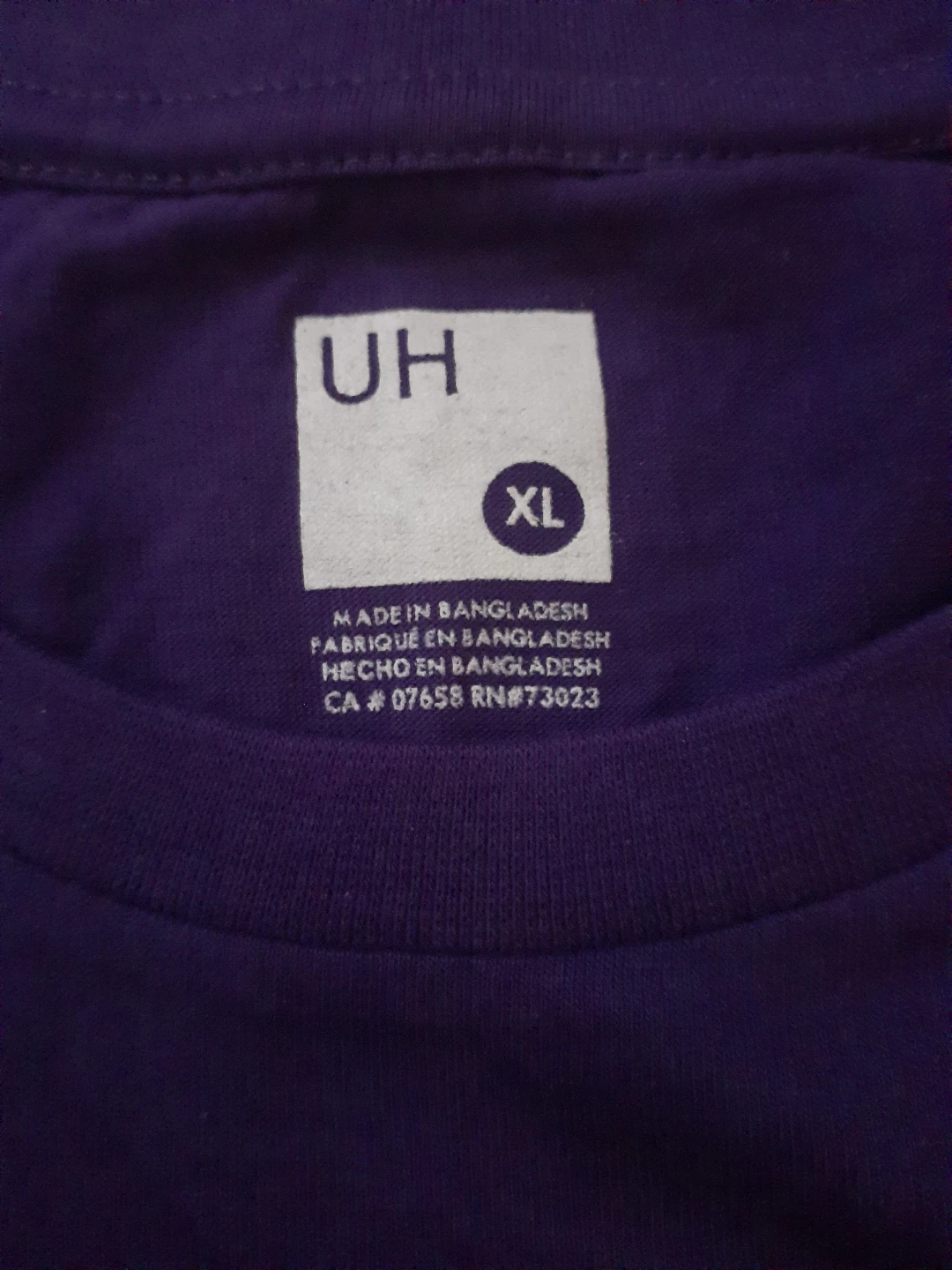 UH Purple I Heart Haters T-Shirt - Size XL - photo 2