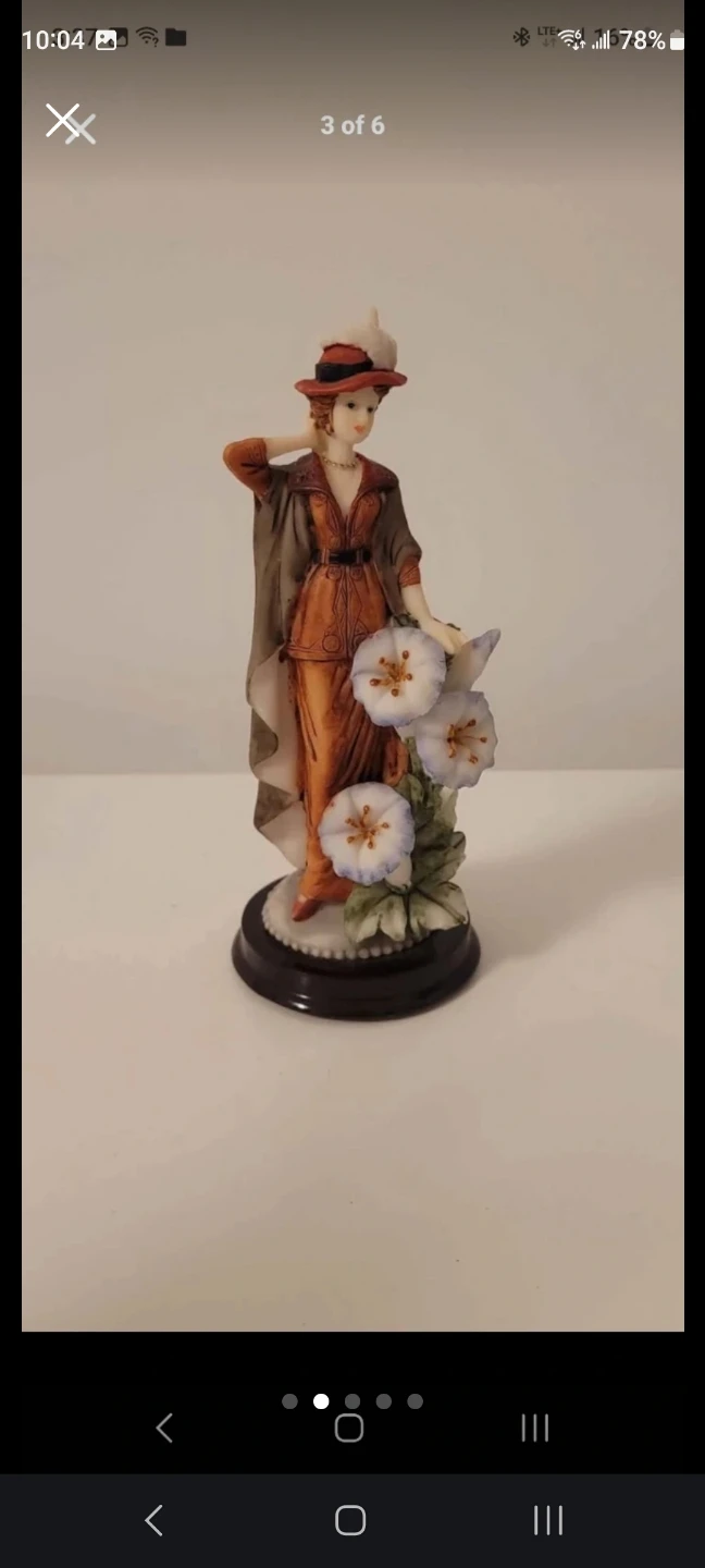 Victorian Style Lady Figurine - photo 2