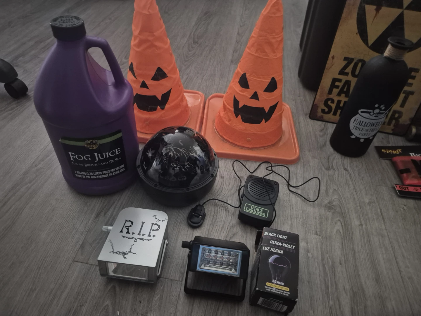 Large Collection of Halloween Decor and Props