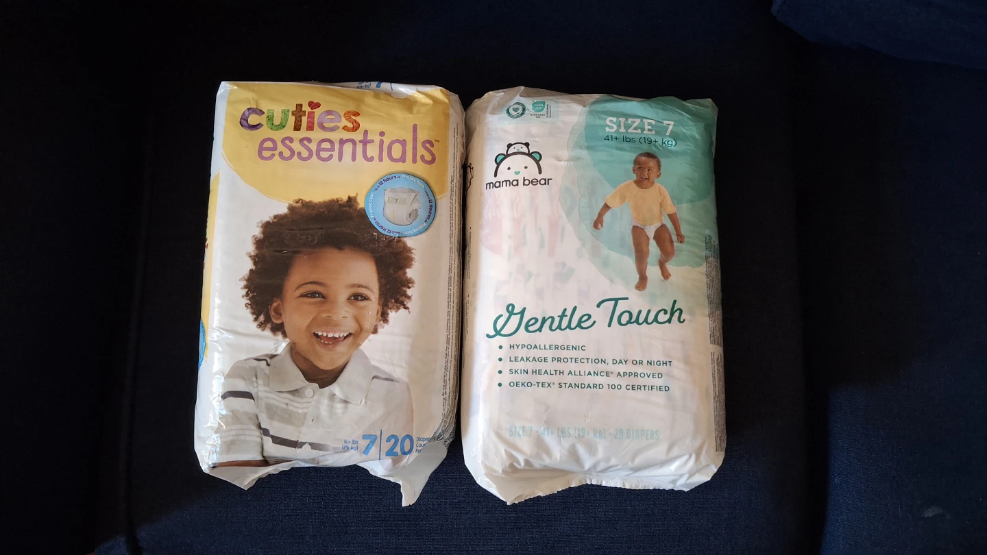 NEW 2 Packs Diapers - Size 7