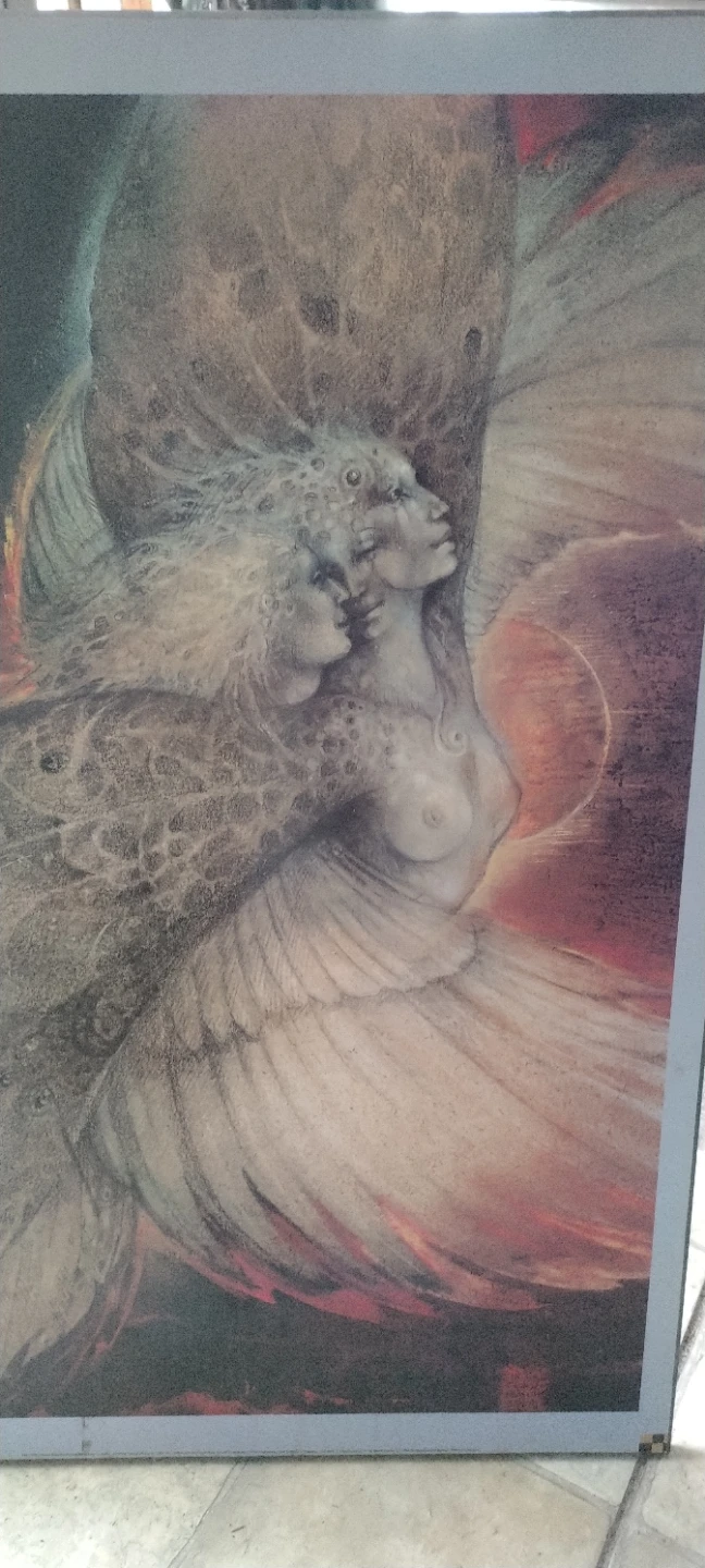 Framed Fantasy Art Print