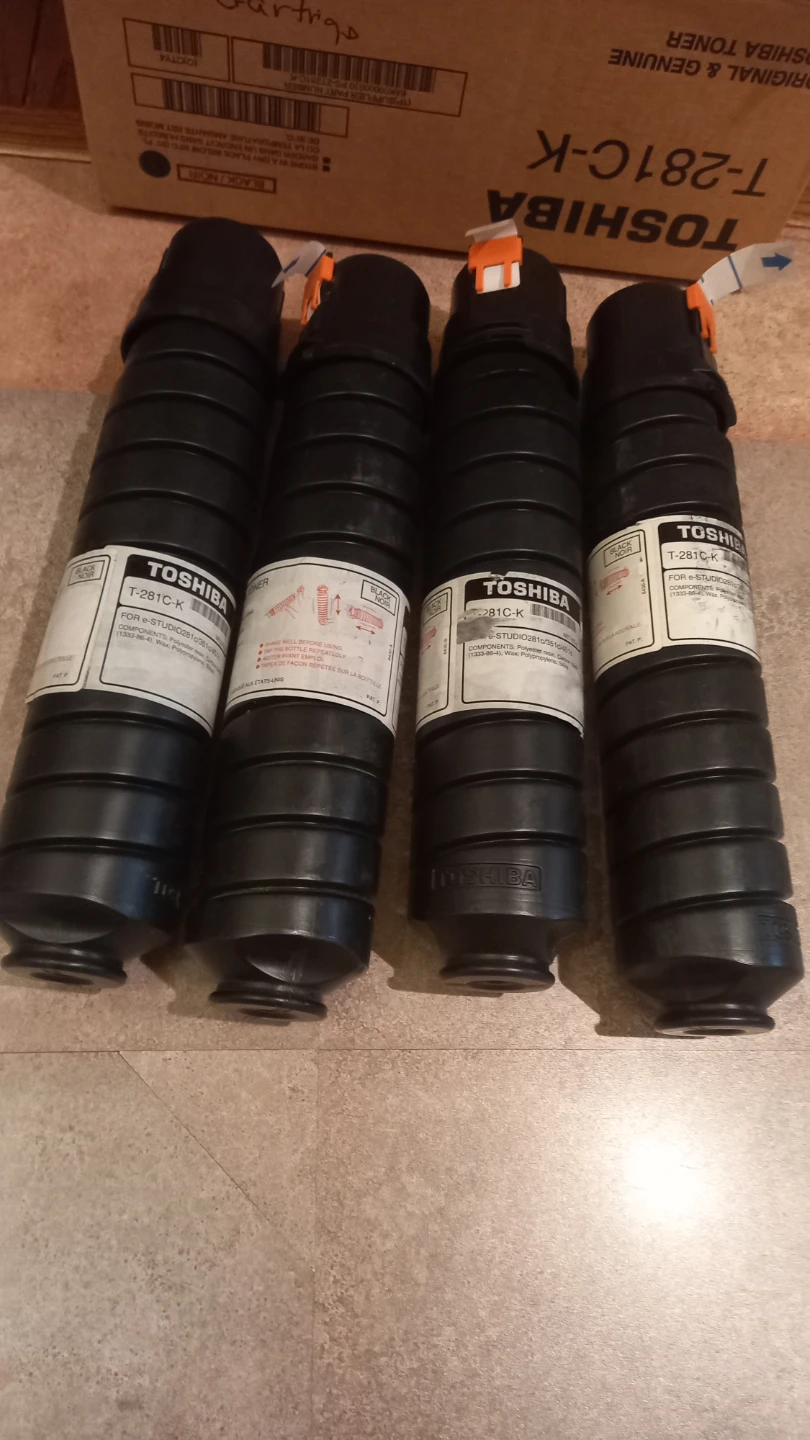 Toshiba T-281 Toner Cartridge Assortment