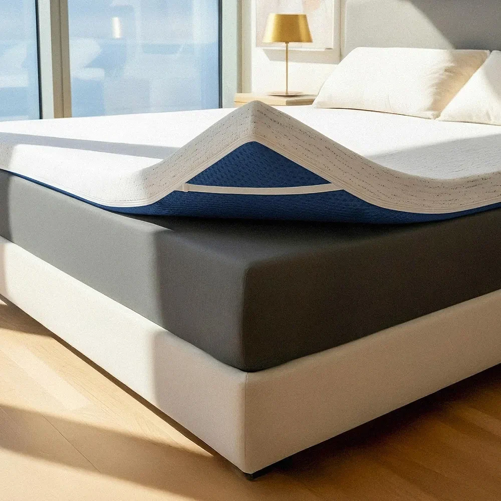ViscoSoft 3.5 lbs. Density 3-Inch Memory Foam Mattress Topper