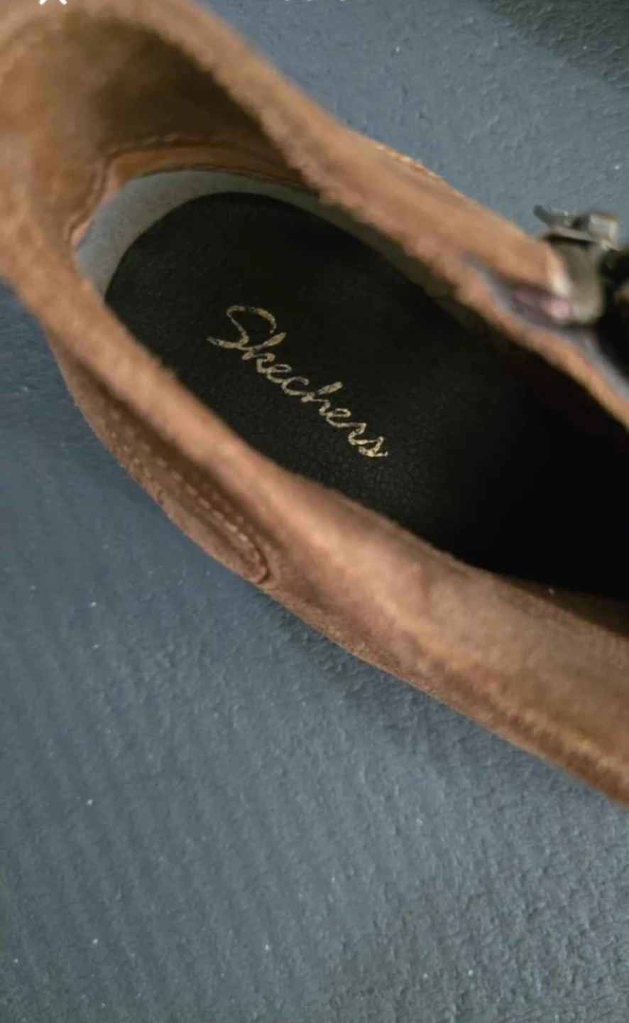 Skechers  Brown Suede Ankle Boots Sz 9 - photo 3