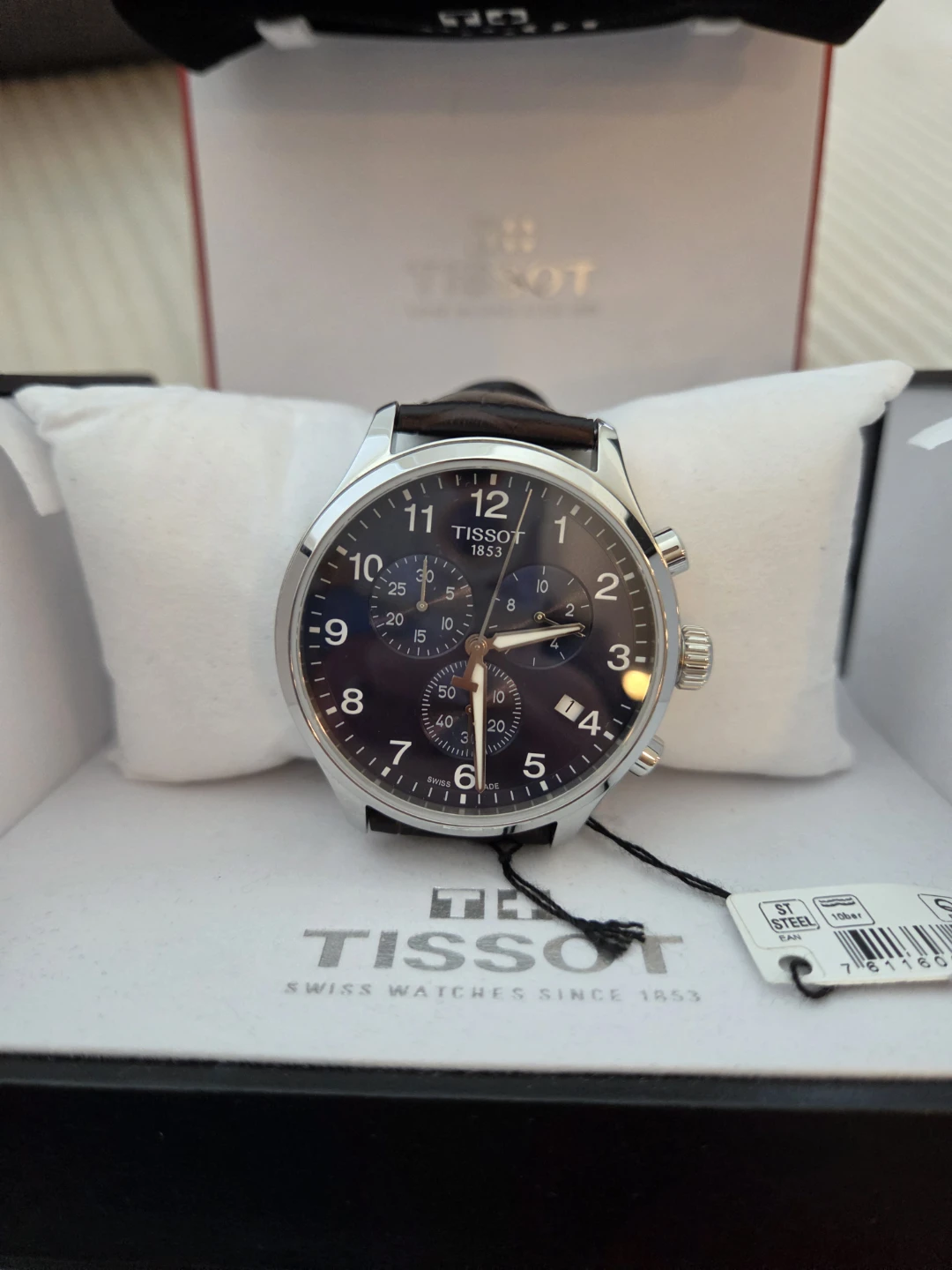 Tissot Chrono XL Classic Blue dial men's watch - photo 4